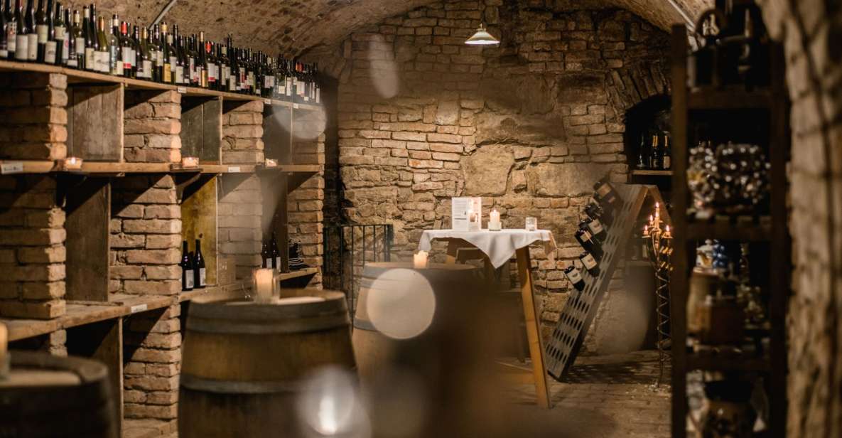 Vienna: Hidden Wine Cellars Tasting Experience - Wine and Food Pairings