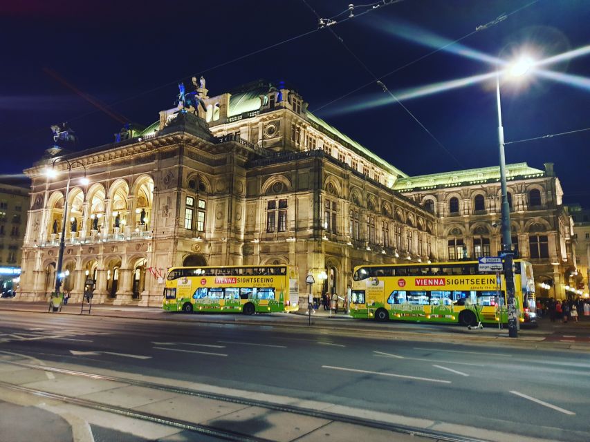 Vienna: Panoramic Night Tour by Bus - Enjoying the Nighttime Ambiance