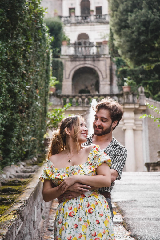 Villa Deste Magic, Enchanting Photoshoot in Tivoli - Location and Historical Significance