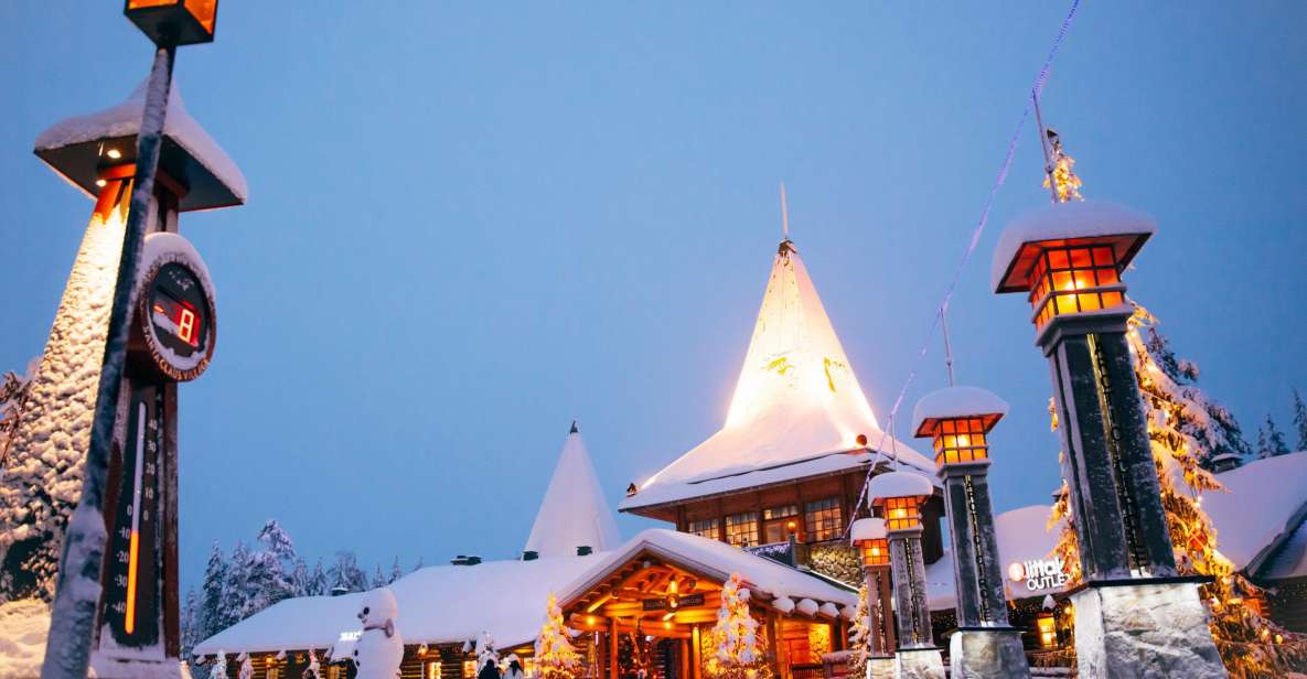 Visit to Santa's Village and Snowmobiling to Reindeer Farm - Itinerary Highlights