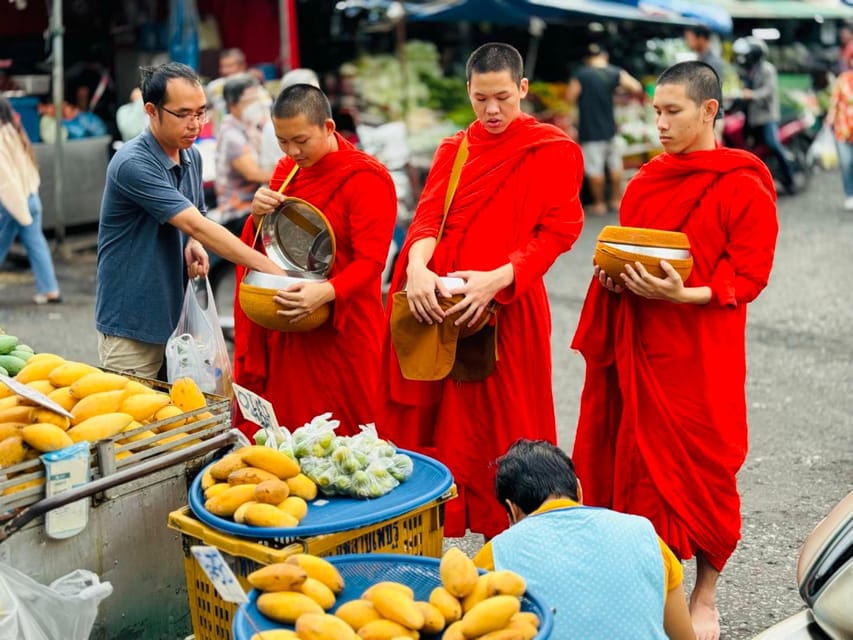 Walk With Monks Collecting Alms - Inclusions