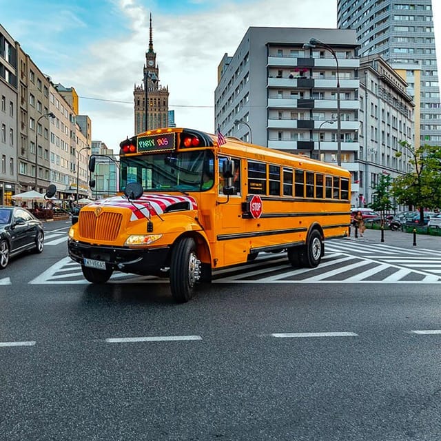 Warsaw: 1h School Party Bus Ride - Booking Process and Payment Options