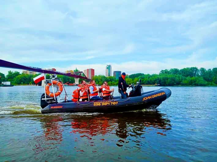 Warsaw: Exciting 90 Min Speedboat Tour on the Wild River - Safety and Comfort Features