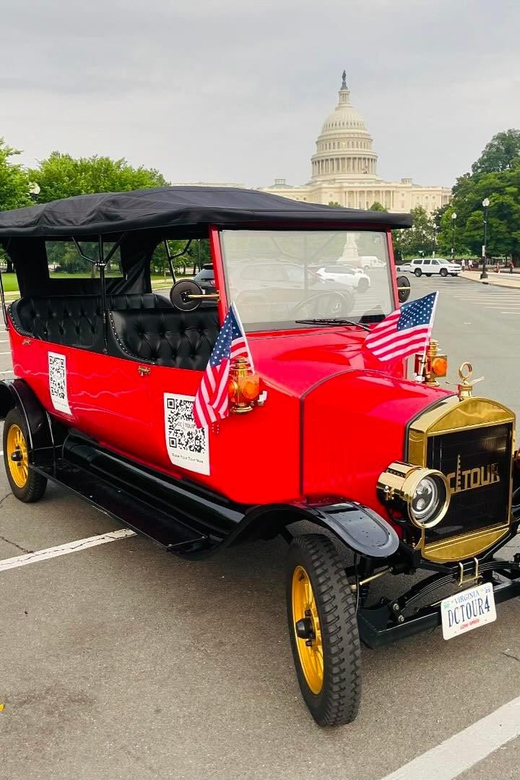 Washington, DC: Monuments & Memorials Tour in a Vintage Car - Itinerary Highlights