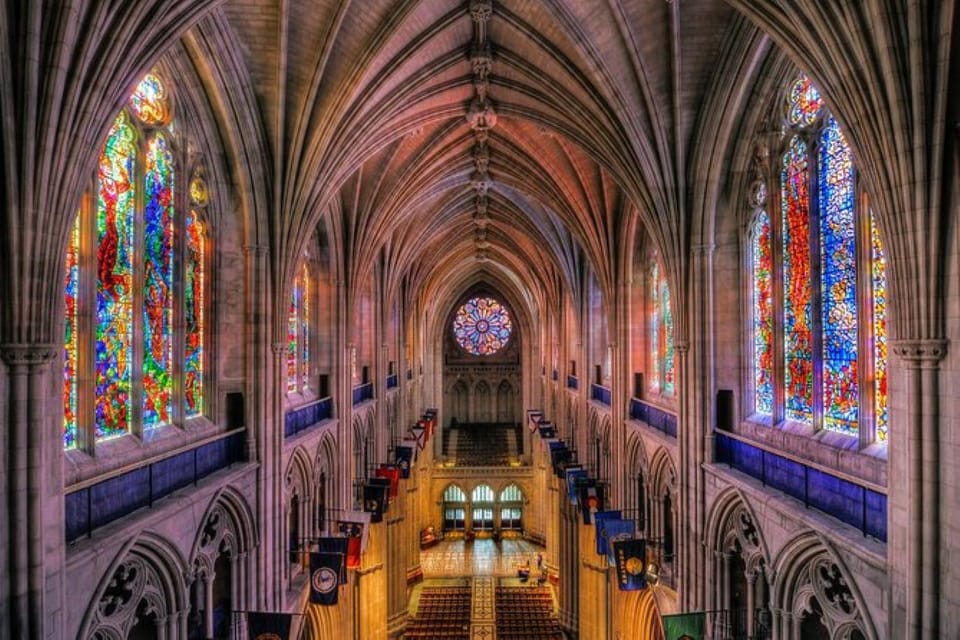 Washington: Private Tour of Basilica, Cathedral, Embassy Row - Washington National Cathedral