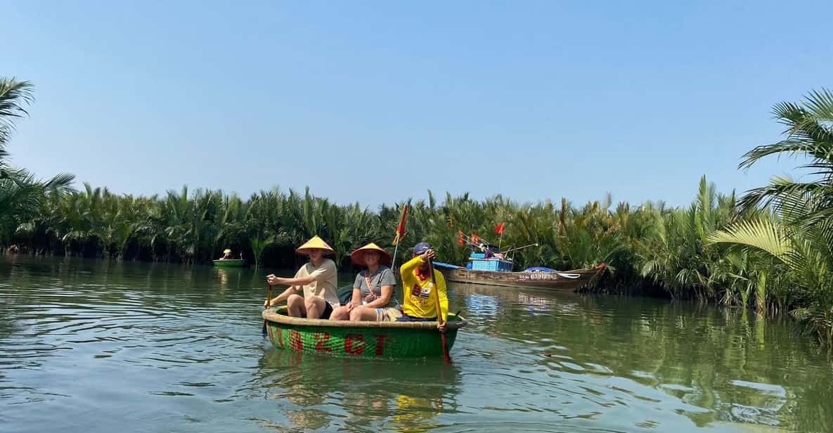 Water Coconut Basket Boat Hoi An Private Bike Tour - Experience Features