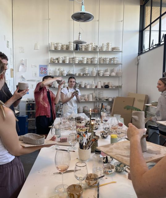 Wine & Pottery Class For Beginners in Buenos Aires Argentina - Materials and Logistics