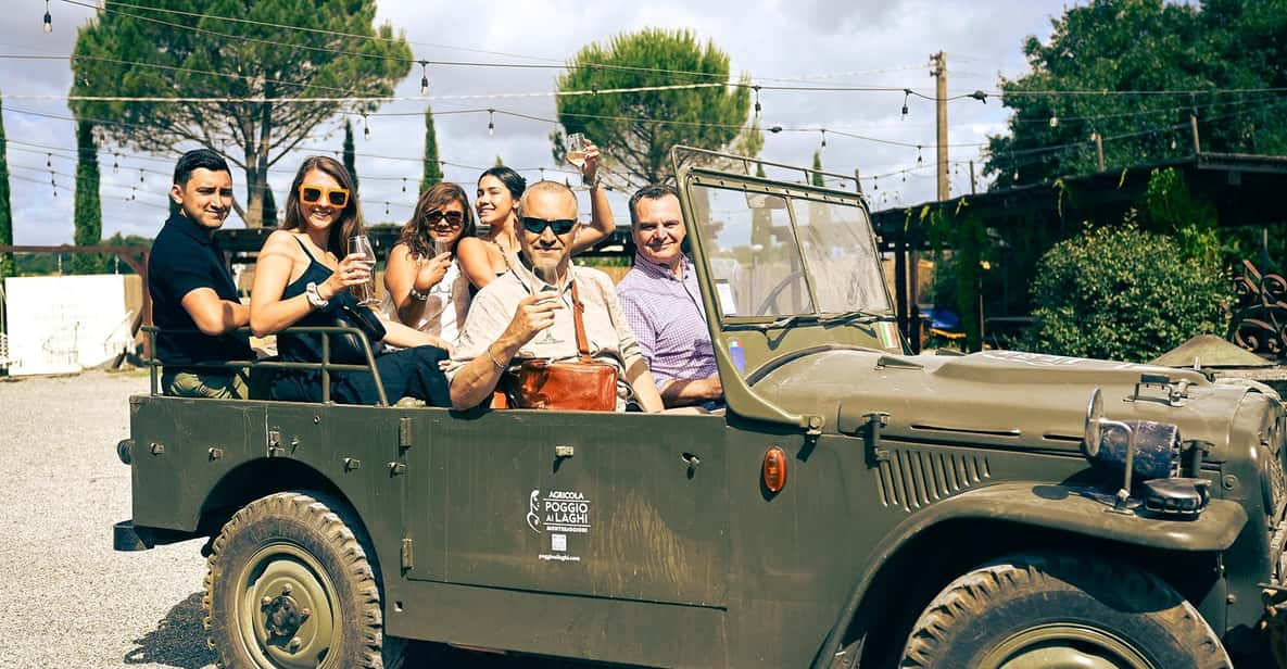 WINE SAFARI: POGGIO AI LAGHI VINEYARDS ON A VINTAGE OFF-ROAD - Scenic Landscapes and Journey