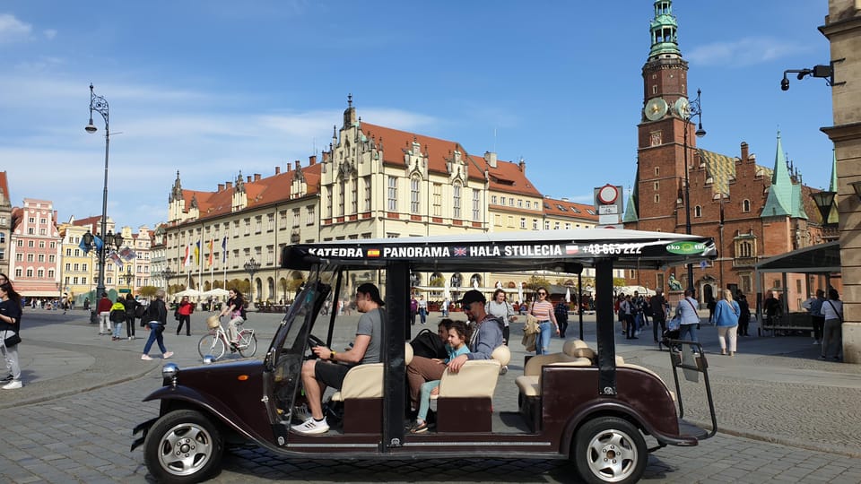 Wrocław: 2-Hour RETRO E-Bus Tour (For Groups up to 7 People) - Experience Features