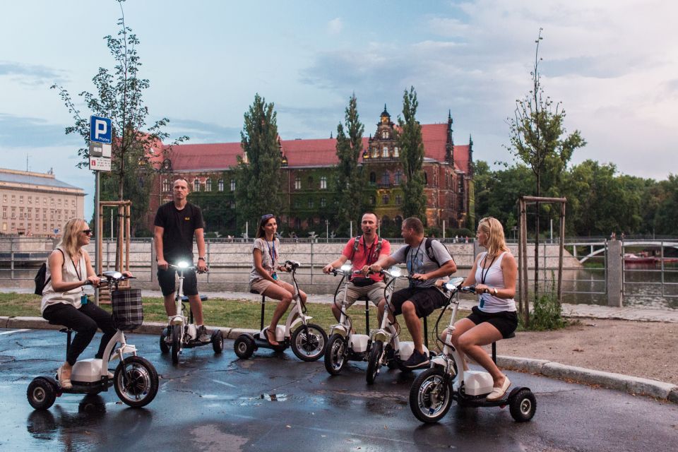 Wroclaw: Grand E-Scooter Tour - E-Scooter Experience