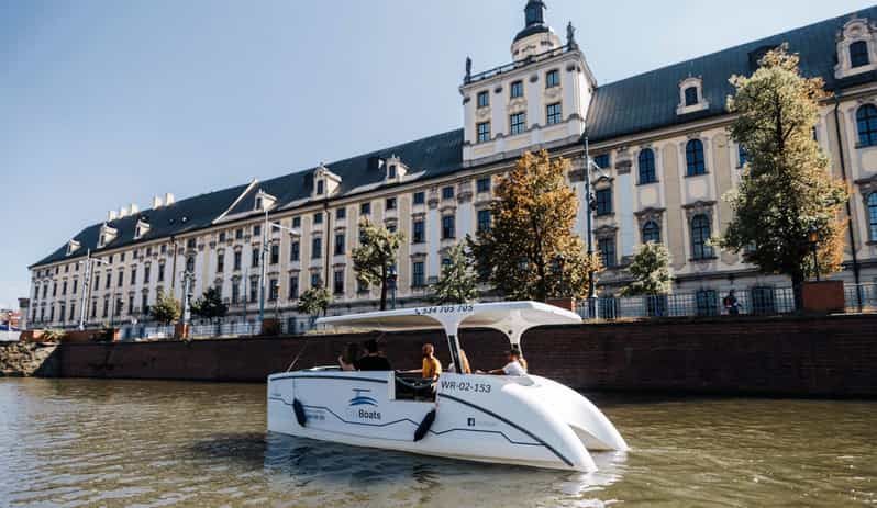 Wrocław: Solar Gondola Cruise on the Oder With a Guide - Notable Sites Along the Route