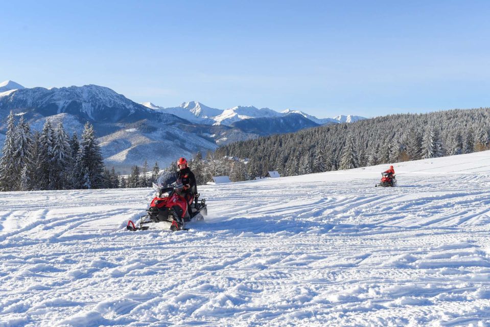 Zakopane: Snowmobiles Expedition and Optional Bonfire - Vehicle and Safety Information