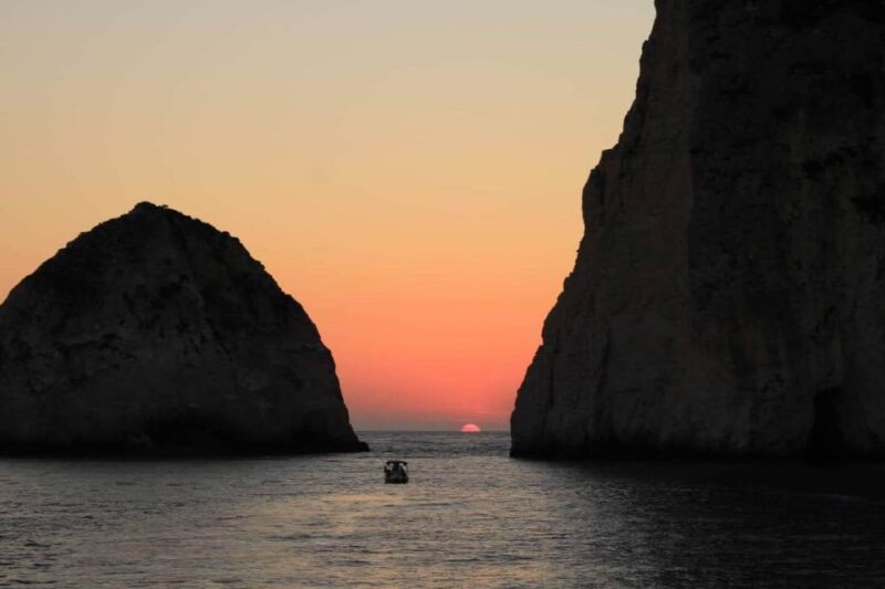 Zakynthos: Mizithres Sunset Cruise With Swimming & Turtles - Inclusions and Reservations