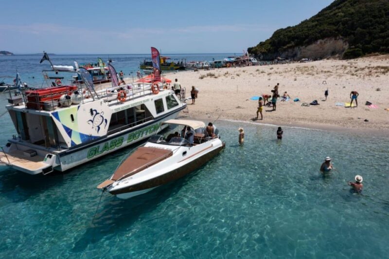 Zakynthos: Turtle Island & Keri Caves Glass-Bottom Boat Tour - Highlights of the Tour