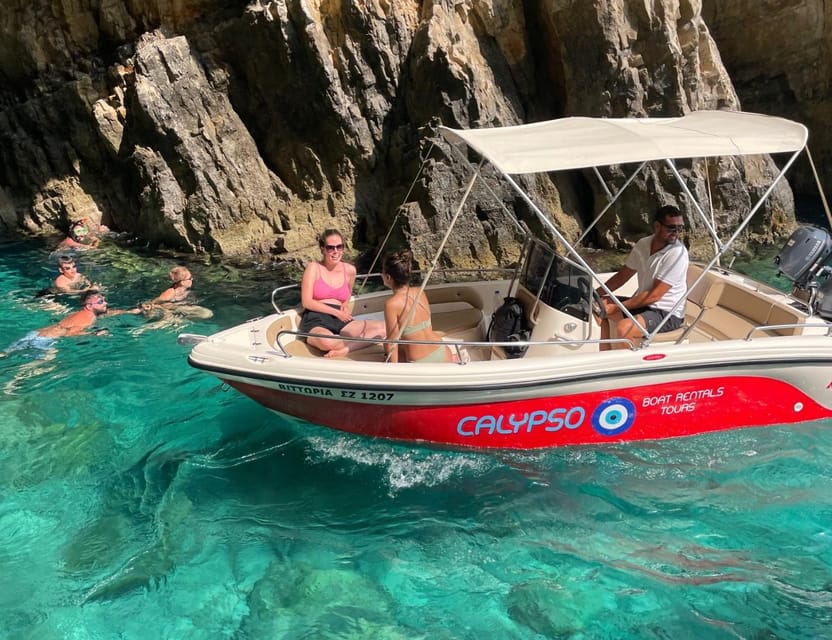 Zante Private Boat: Marathonisi, Keri Caves, Mizitres (max5) - Itinerary Highlights