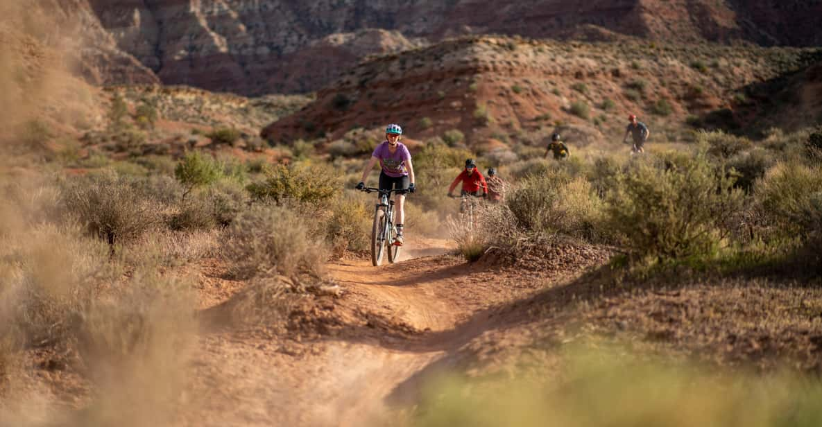 Zion: Guided Half Day Mountain Bike Tour - Itinerary Details