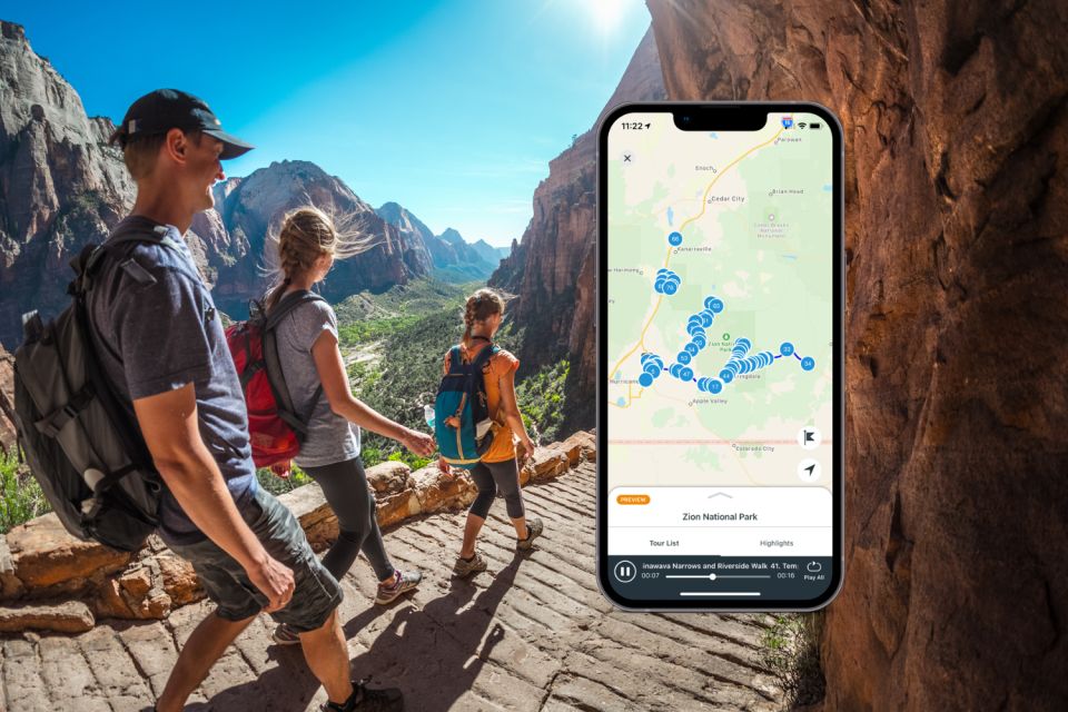 Zion National Park: Self-Guided Audio Tour - Hiking Emerald Pools and Angels Landing