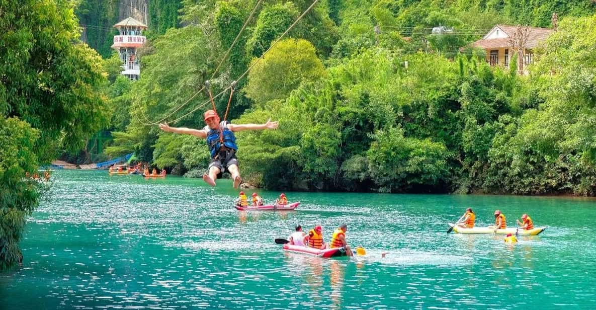 Zipline at Dark Cave And Phong Nha Cave: Dong Hoi/Phong Nha - Exciting Activities Offered