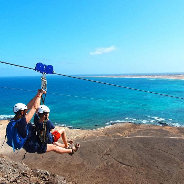 Zipline - Santa Maria, Sal Island, Cape Verde - Inclusions