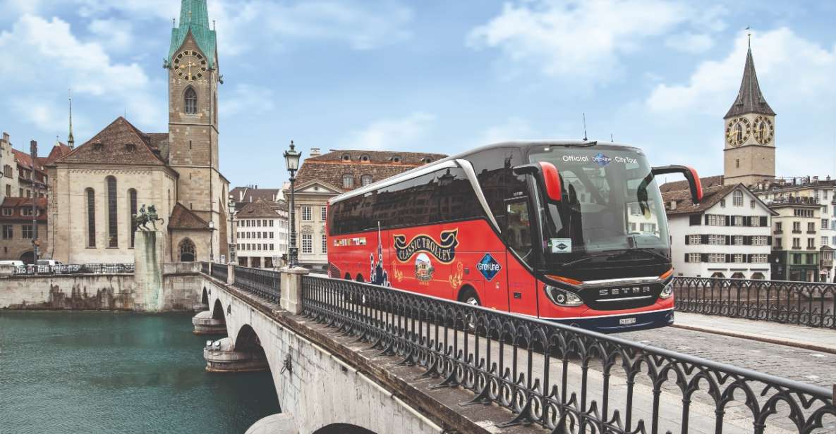 Zurich: City Bus Tour With Audio Guide and Lake Cruise - Detailed Itinerary