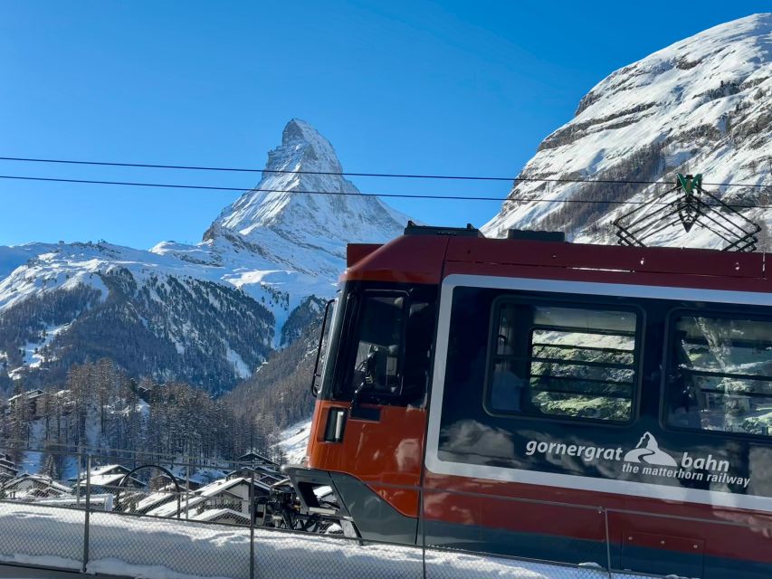 Zurich Private Tour: Zermatt & Gornergrat Scenic Railway - Scenic Railway Experience