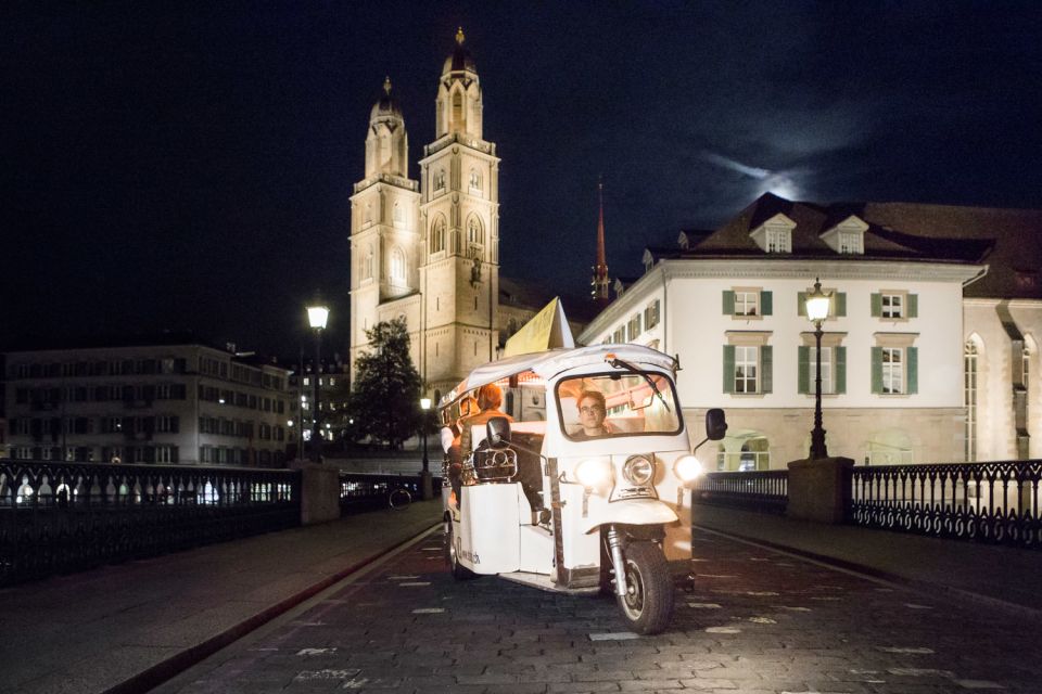 Zurich: Swiss Cheese Fondue and Wine E-Tuk-Tuk Tour - Frequently Asked Questions