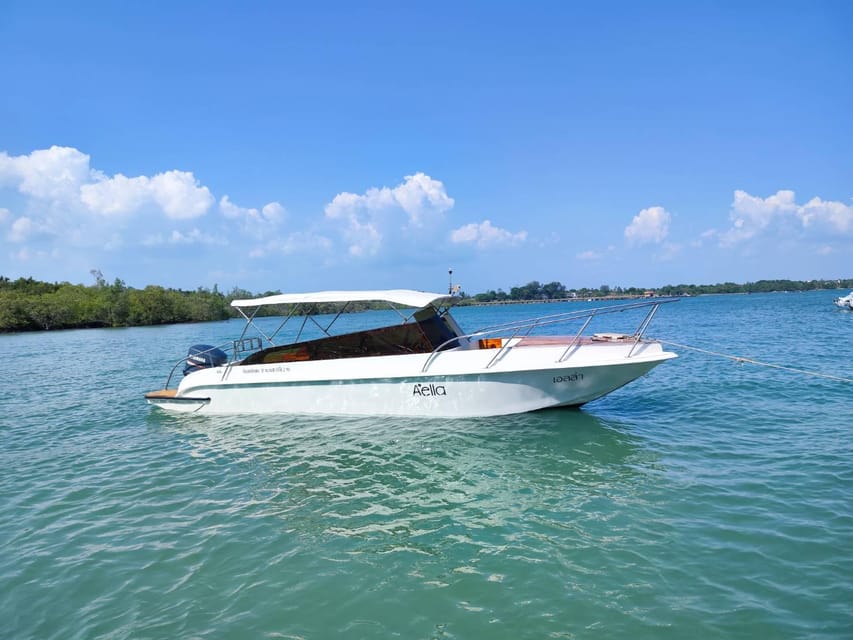 4 Islands Private Trip Haft-Day Morning By Speed Boat - Key Points