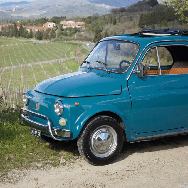 2-Hour Self Drive in the Morning in a Vintage Fiat 500 - Whats Included in Your Booking