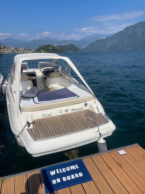 2 Hours Lake Como Speedboat Tour - Booking Information