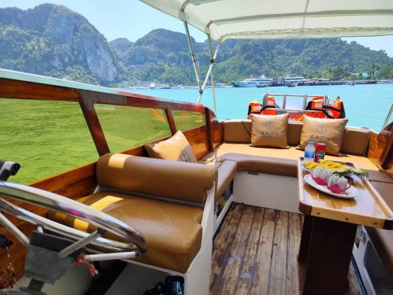 4 Islands Koh Ya-WaSam Private Full Day Trip By Speed Boat - Pickup and Drop-off