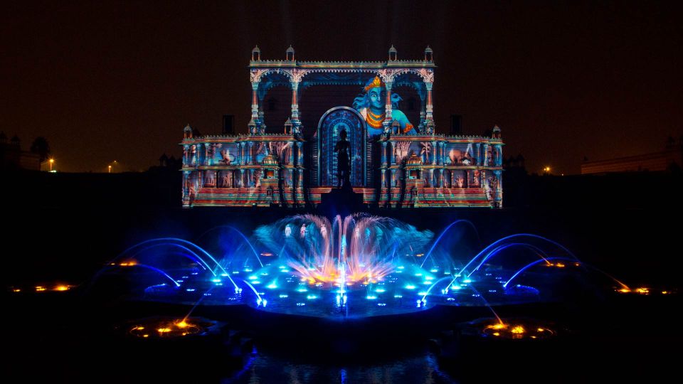 Akshardham Temple Evening Tour With Musical Fountain - Musical Fountain Show Experience