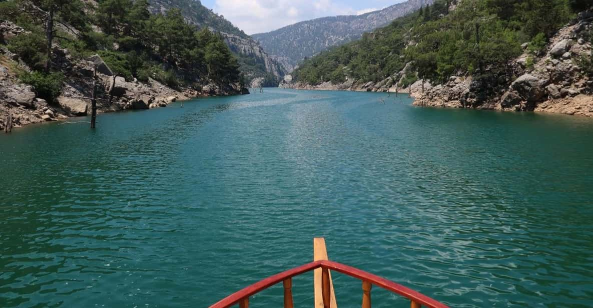 Alanya Green Canyon Boat Tour With Lunch and Swimming Breaks - Lunch and Dining Options