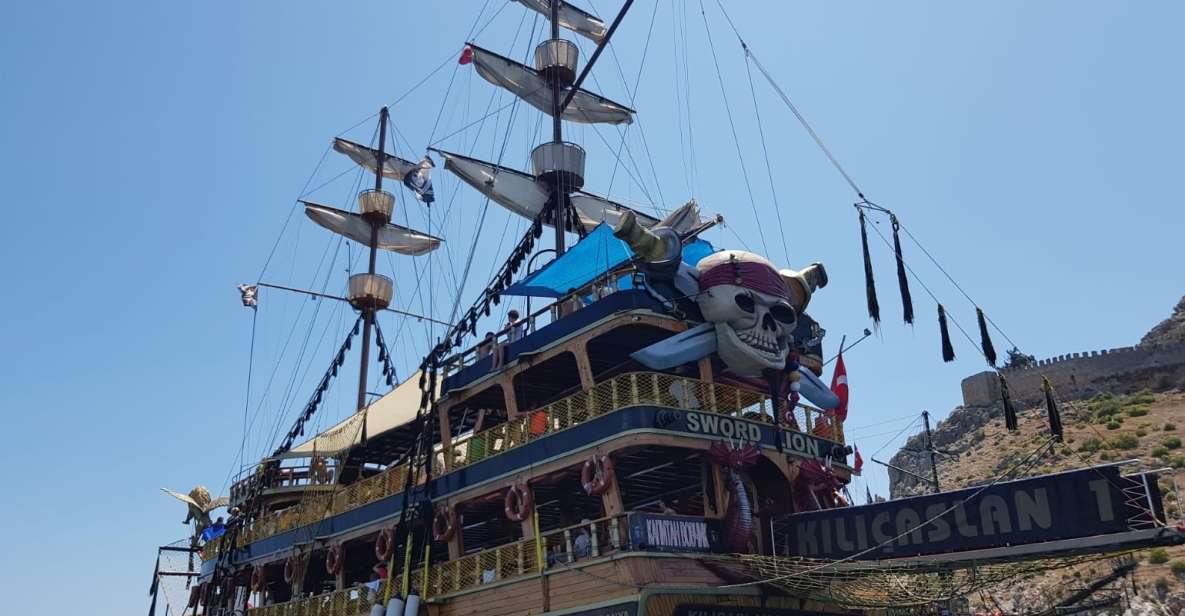 Alanya: Pirate Boat Tour W/ BBQ & Foam Party - What to Expect on Board