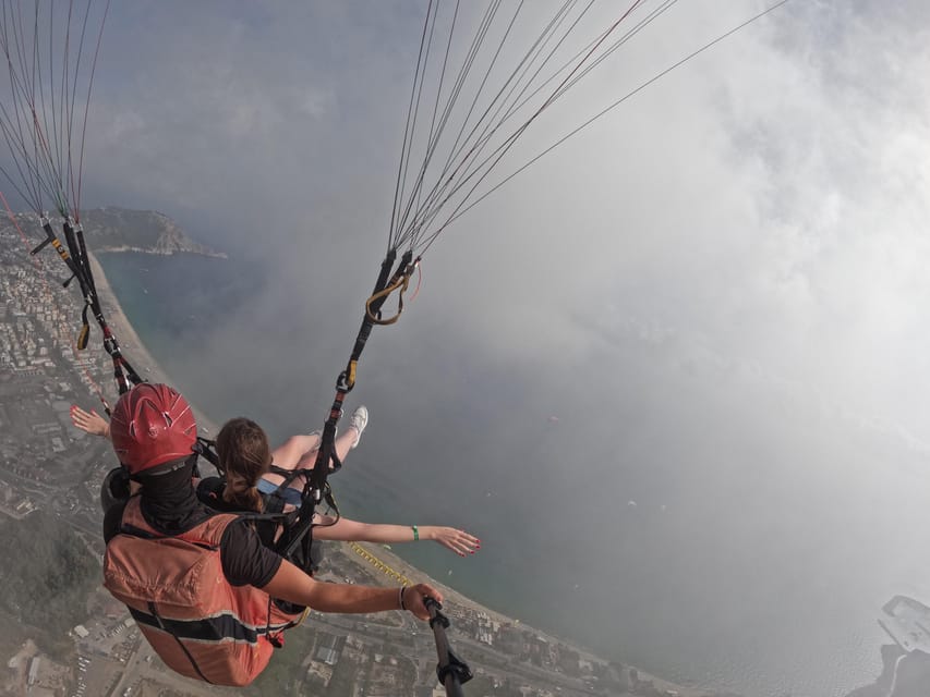 Alanya/Side: Tandem Paragliding With Transfer Option - Itinerary Highlights