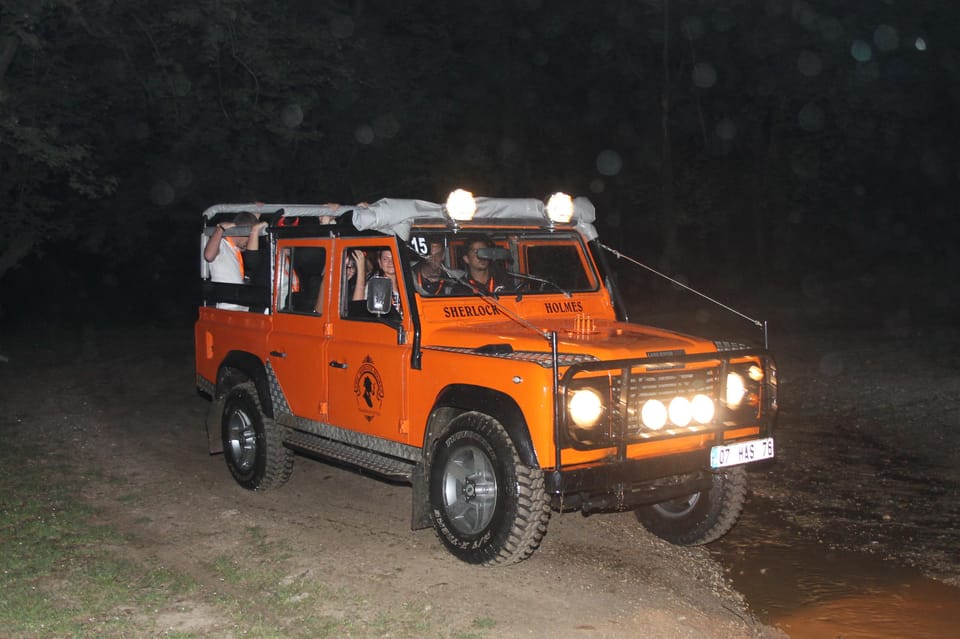 Alanya Sunset&Night Safari - Transportation Details