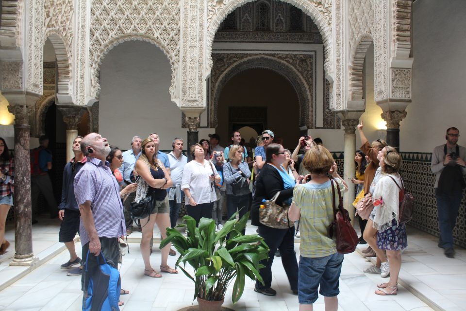 Alcázar Guided Tour & Roof Tour - Language Options