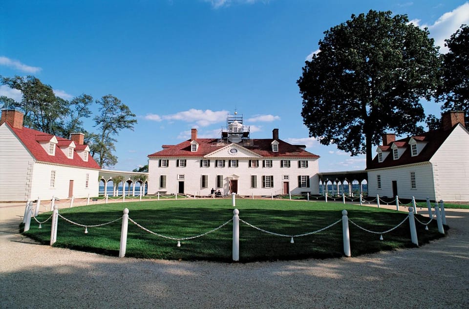 Alexandria & Mt Vernon Tour - Inclusions and Exclusions