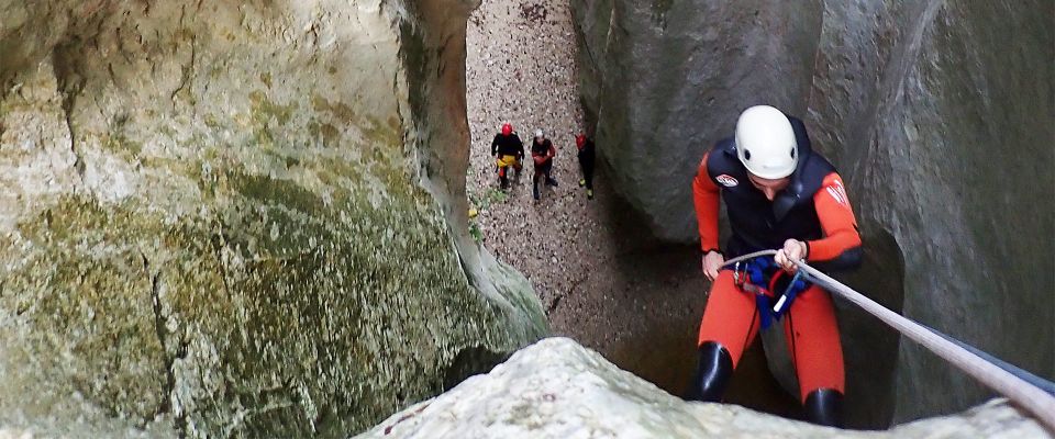 Alicante: Canyoning Adventure in Barranco De Cucales - Experience Highlights