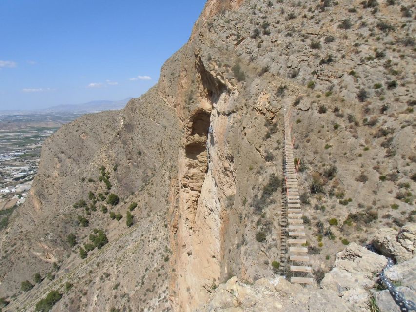 Alicante: Via Ferrata Hike in Redovan - Route Difficulty Zones