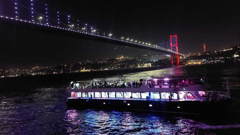 All Inclusive; Istanbul Bosphorus Dinner Cruise W/Live Shows - Booking Information