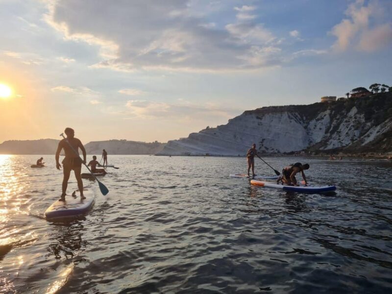 Amazing SUP in Scala Dei Turchi - Equipment and Safety