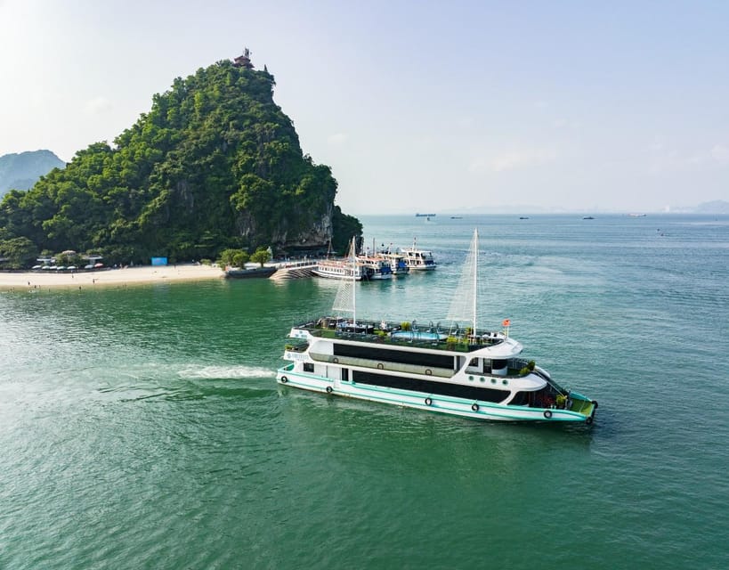 Amethyst Luxury Day Cruise- Explore Halong Bay/ Caves, Kayak - Included Features