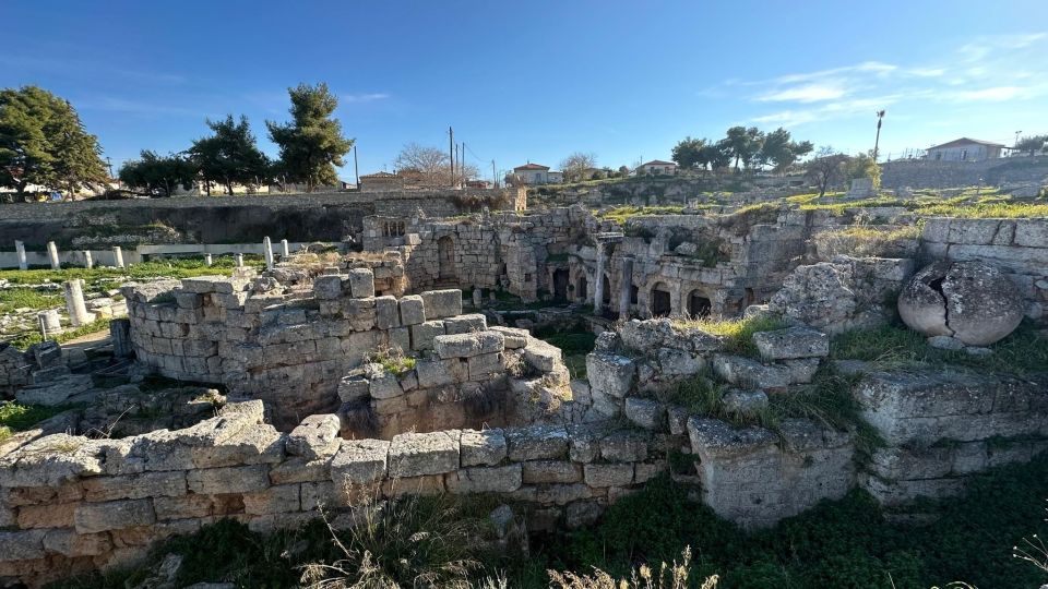 Ancient Corinth Isthmus Canal Luxury Private Tour 5 Hours - Inclusions of the Tour