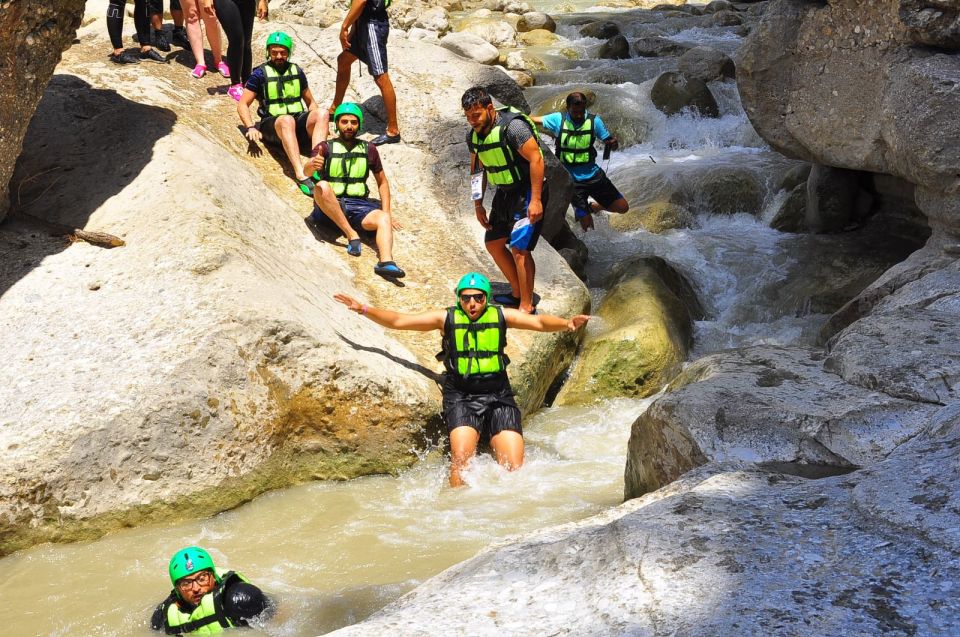 Antalya Köprülü Canyon: Canyoning Rafting Zip With Lunch - Safety Considerations