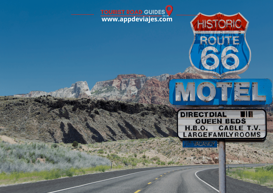 App Self-Drived Road Route 66 Complete Usa Mother Road - Navigating the Route 66 Journey