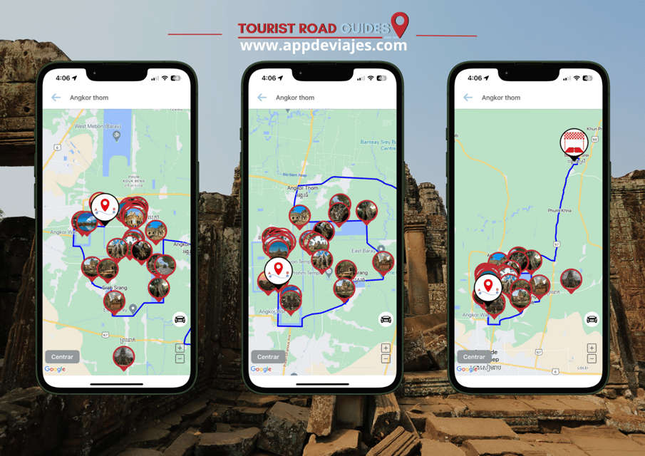 App Self-Guided: Tour Angkor Thom - Cambodia - Booking and Pricing Details