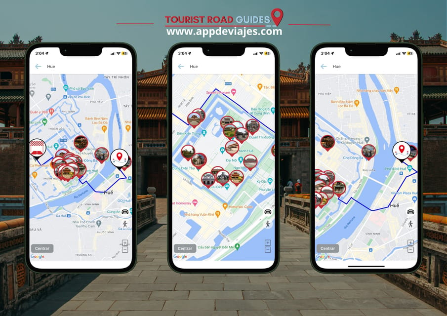 App Self-Guided: Tour Hue - Vietnam - User Experience