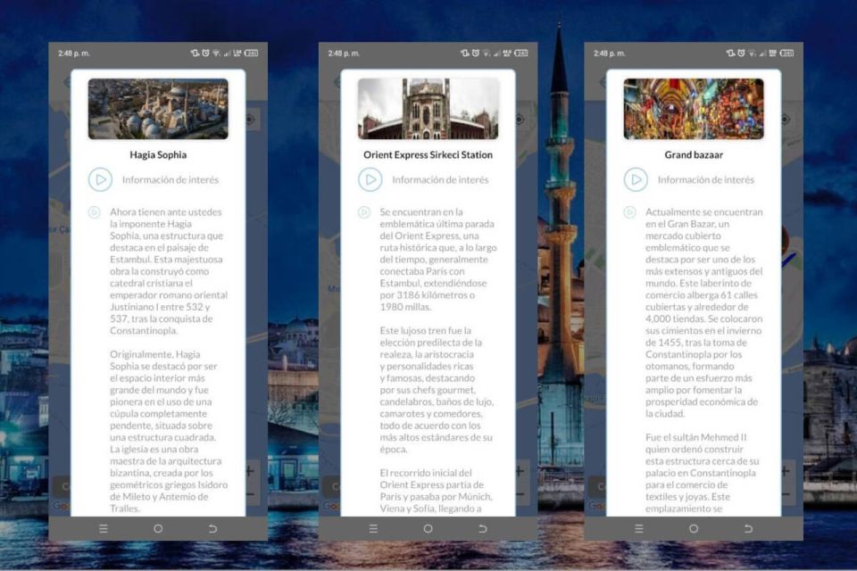 App Self-Guided Tours Istanbul With Multilingual Audioguide - Customization Options