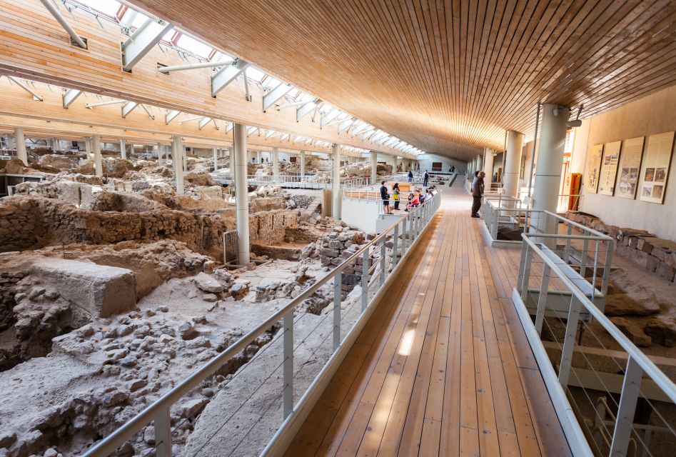 Archaeological Bus Tour To Akrotiri Excavations & Red Beach - Participant Information