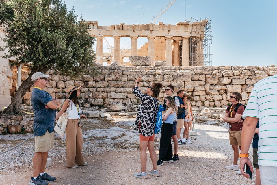 Athens: Acropolis, Parthenon, & Acropolis Museum Guided Tour - Inclusions and Exclusions